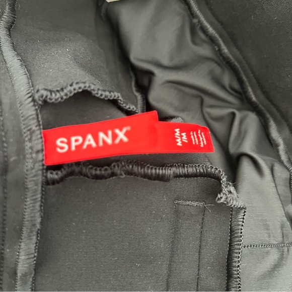 Spanx Black Pointe Kick Flare High Rise Pants - Picture 9 of 15